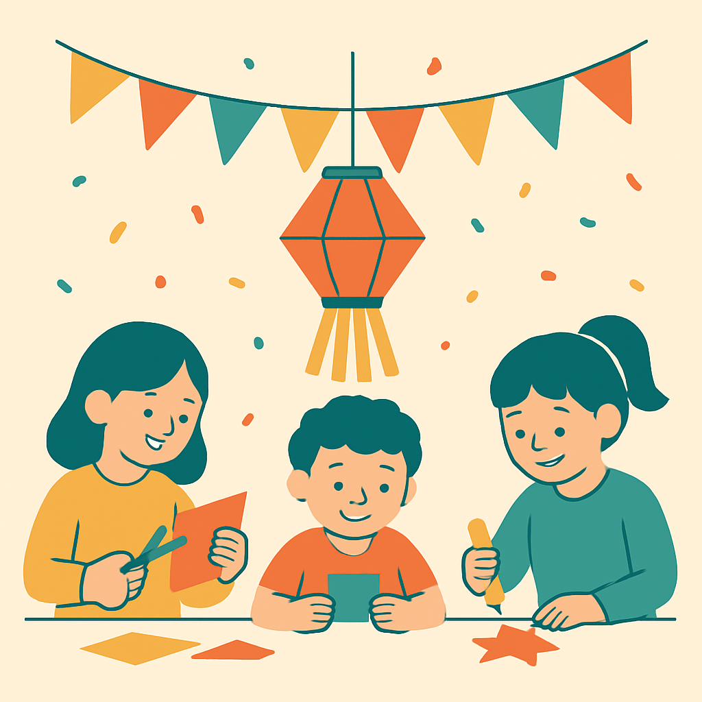 5-Festival Activity Pack illustration